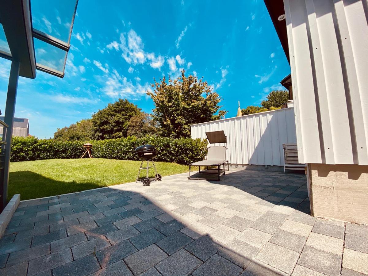 Modernes Apartment am Bodensee Wasserburg Buitenkant foto